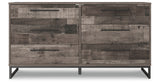 Neilsville Multi Gray Dresser from Ashley - Luna Furniture