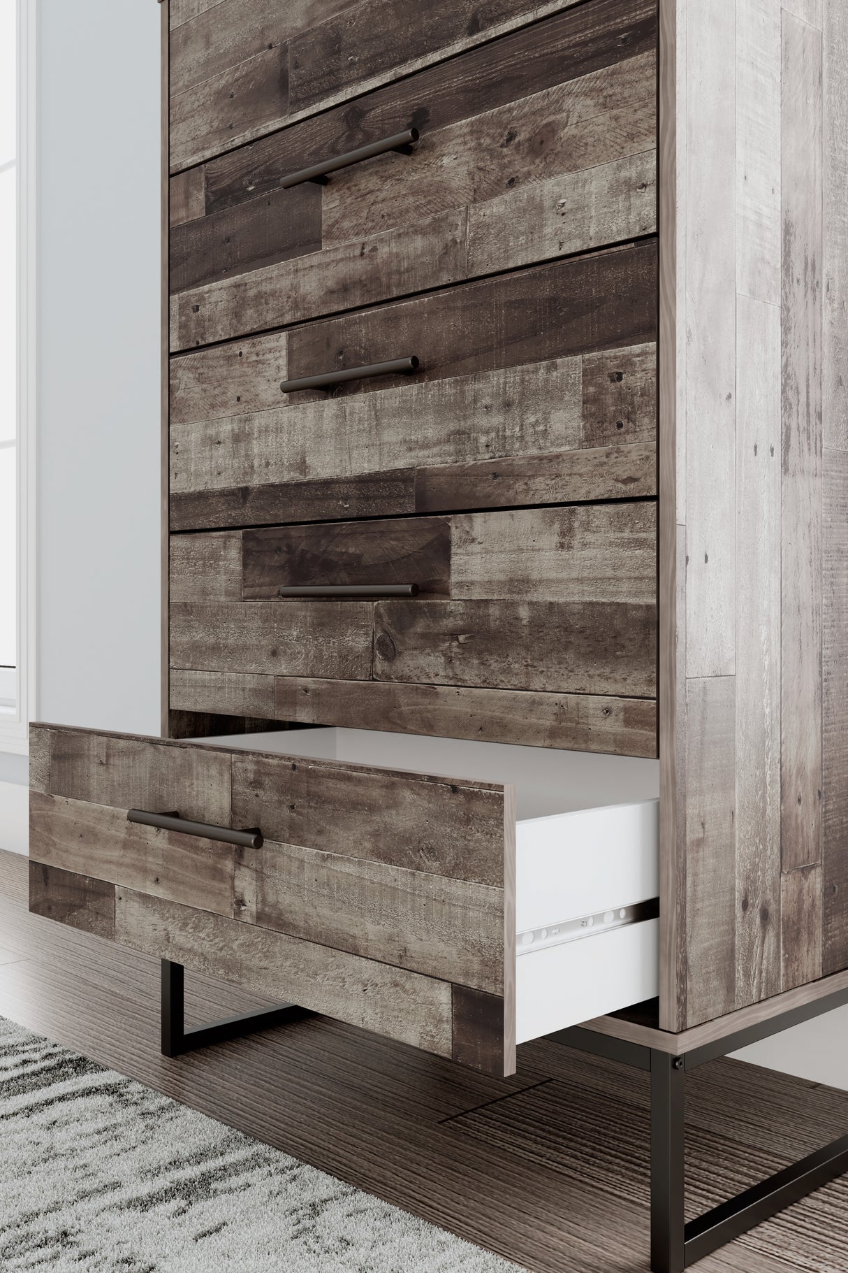 Neilsville Multi Gray Chest of Drawers from Ashley - Luna Furniture