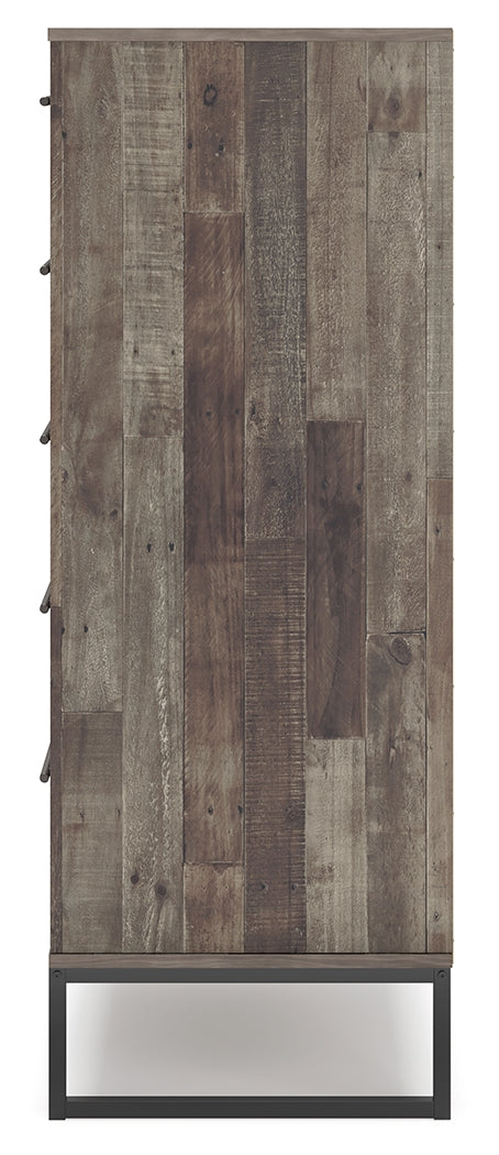 Neilsville Multi Gray Chest of Drawers from Ashley - Luna Furniture