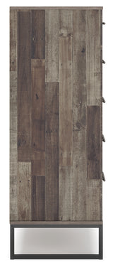 Neilsville Multi Gray Chest of Drawers from Ashley - Luna Furniture