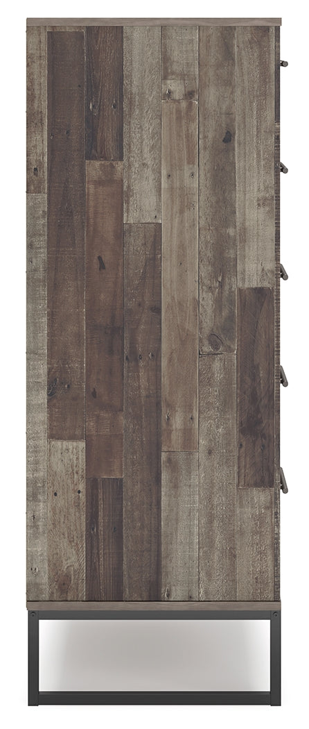 Neilsville Multi Gray Chest of Drawers from Ashley - Luna Furniture