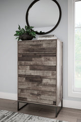 Neilsville Multi Gray Chest of Drawers from Ashley - Luna Furniture