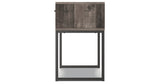Neilsville Multi Gray Nightstand from Ashley - Luna Furniture