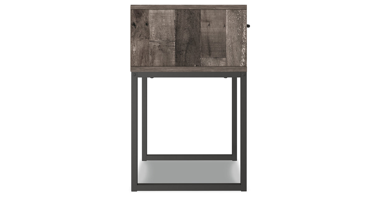 Neilsville Multi Gray Nightstand from Ashley - Luna Furniture