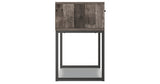 Neilsville Multi Gray Nightstand from Ashley - Luna Furniture