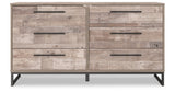 Neilsville Whitewash Dresser from Ashley - Luna Furniture