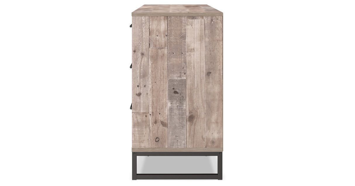 Neilsville Whitewash Dresser from Ashley - Luna Furniture