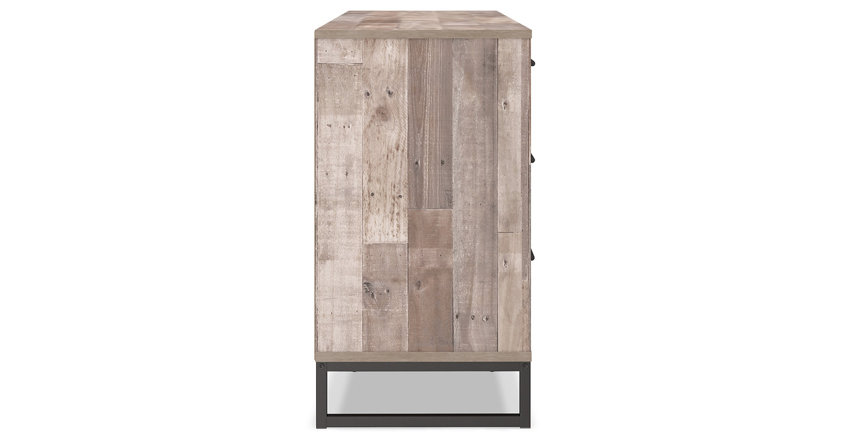Neilsville Whitewash Dresser from Ashley - Luna Furniture