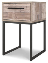 Neilsville Whitewash Nightstand from Ashley - Luna Furniture