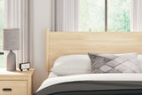 Cabinella Full Platform Bed with Dresser and Nightstand in Tan from Ashley Furniture - Luna Furniture
