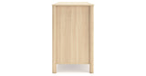 Cabinella Full Panel Headboard with Dresser in Tan from Ashley - Luna Furniture