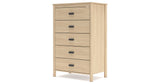 Cabinella Tan Chest of Drawers from Ashley Furniture - Luna Furniture