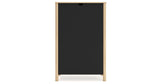 Cabinella Full Platform Panel Bed with Dresser, Chest and 2 Nightstands in Tan from Ashley Furniture - Luna Furniture