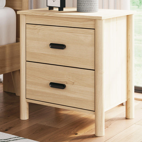 Cabinella Tan Nightstand from Ashley - Luna Furniture