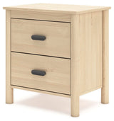 Cabinella Queen Panel Headboard with Dresser and Nightstand in Tan from Ashley Furniture - Luna Furniture