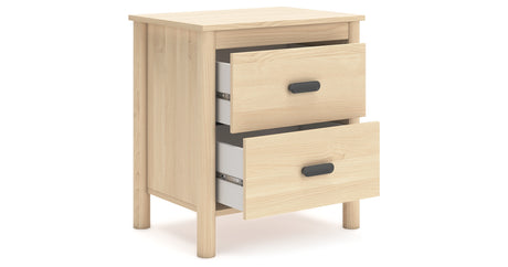 Cabinella Full Platform Bed with Dresser, Chest and Nightstand in Tan from Ashley Furniture - Luna Furniture