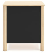 Cabinella Queen Panel Headboard with 2 Nightstands in Tan from Ashley Furniture - Luna Furniture