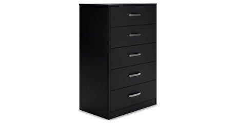 Finch Black Chest of Drawers from Ashley Furniture - Luna Furniture