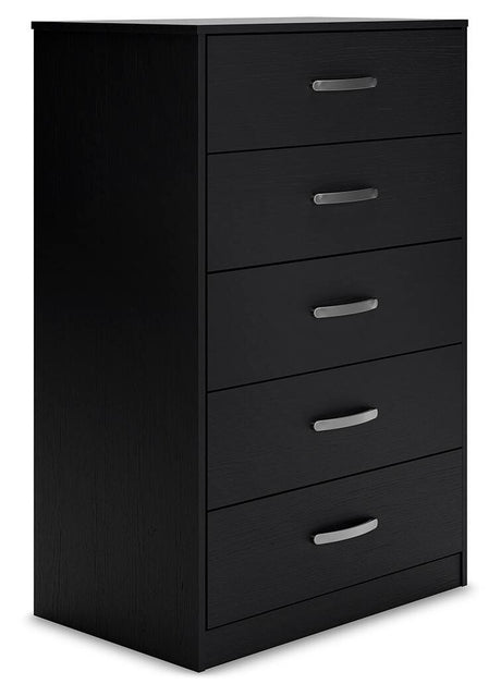 Finch Black Chest of Drawers from Ashley Furniture - Luna Furniture