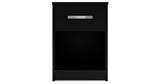 Finch Black Queen Platform Bed with Dresser and 2 Nightstands from Ashley - Luna Furniture