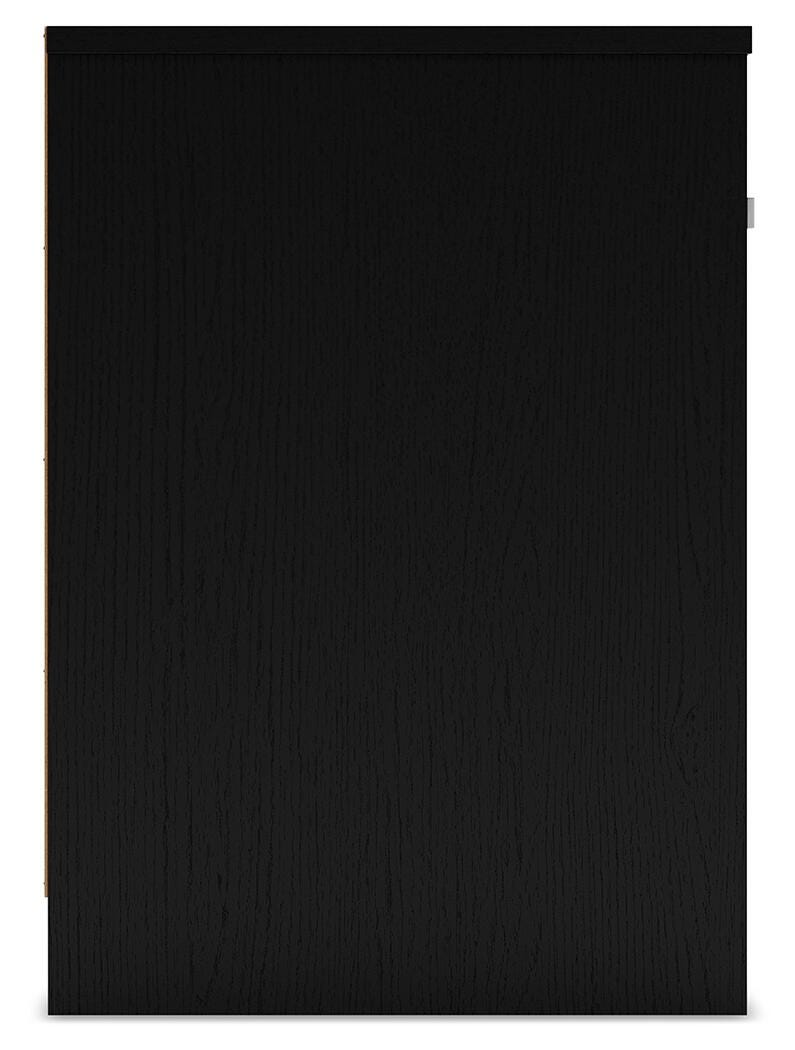 Finch Black Nightstand from Ashley Furniture - Luna Furniture