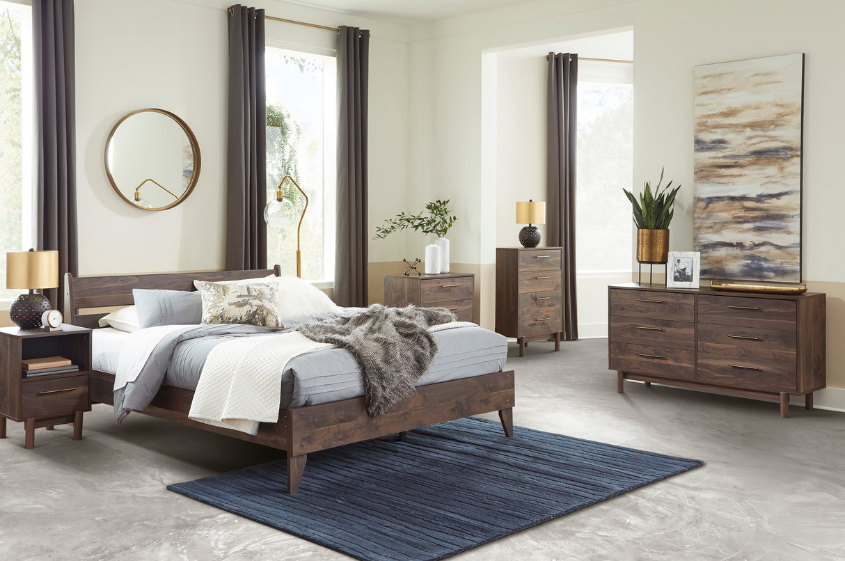 Calverson Mocha Youth Platform Bedroom Set from Ashley - Luna Furniture