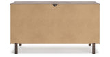 Calverson Mocha Full Panel Headboard with Dresser, Chest and Nightstand from Ashley - Luna Furniture