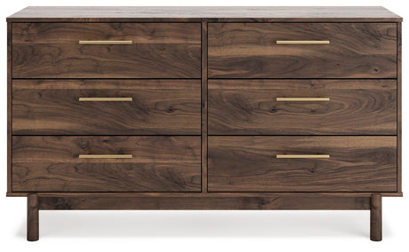 Calverson Mocha Dresser from Ashley Furniture - Luna Furniture