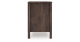 Calverson Mocha Nightstand from Ashley Furniture - Luna Furniture