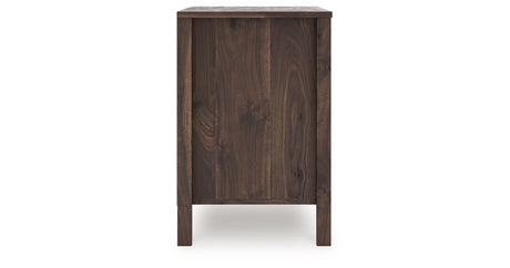 Calverson Mocha Nightstand from Ashley - Luna Furniture