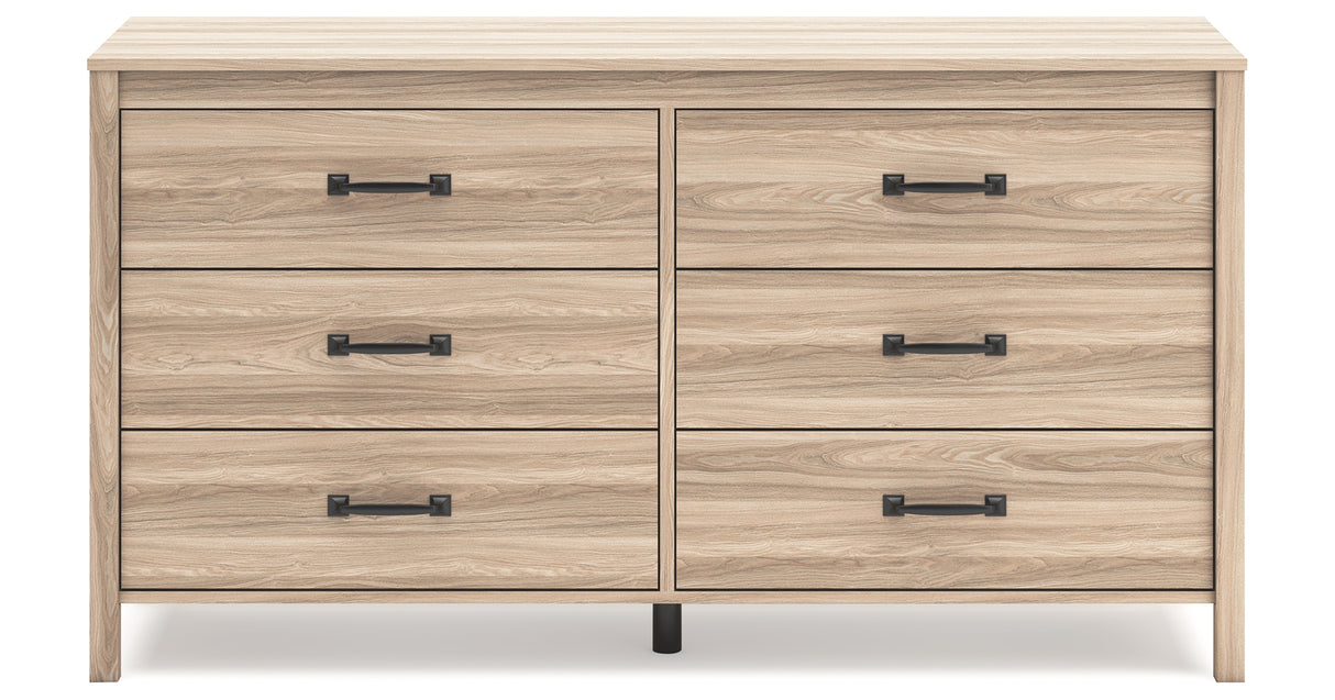 Battelle Tan Dresser from Ashley - Luna Furniture