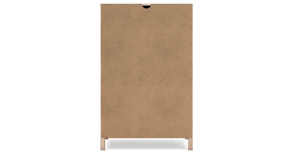 Battelle Tan Chest of Drawers from Ashley - Luna Furniture
