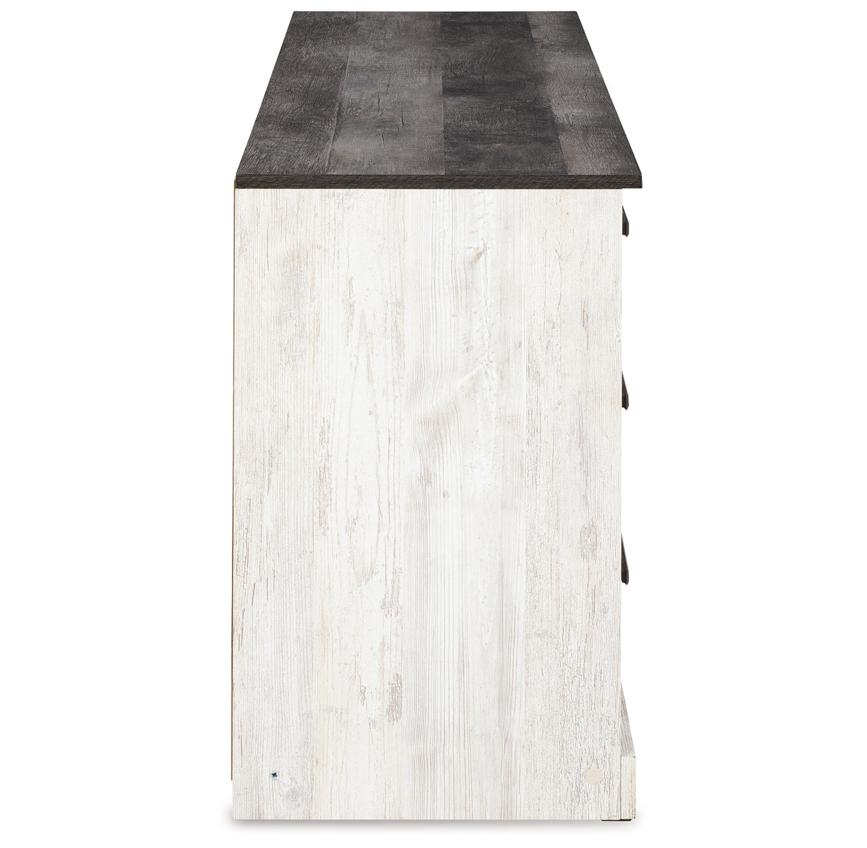 Shawburn Whitewash/Charcoal Gray Dresser from Ashley Furniture - Luna Furniture
