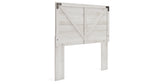 Shawburn Full Panel Headboard Bed with Dresser in Whitewash from Ashley Furniture - Luna Furniture