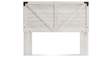 Shawburn Queen Panel Headboard with Dresser in Whitewash from Ashley - Luna Furniture