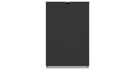 Shawburn Full Platform Bed with Dresser, Chest and Nightstand in White/Dark Charcoal Gray from Ashley Furniture - Luna Furniture