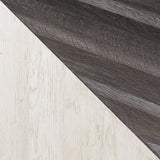 Shawburn Full Platform Bed with Dresser and Chest in White/Dark Charcoal Gray from Ashley - Luna Furniture