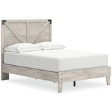 Shawburn Whitewash Crossbuck Youth Platform Bedroom Set from Ashley - Luna Furniture