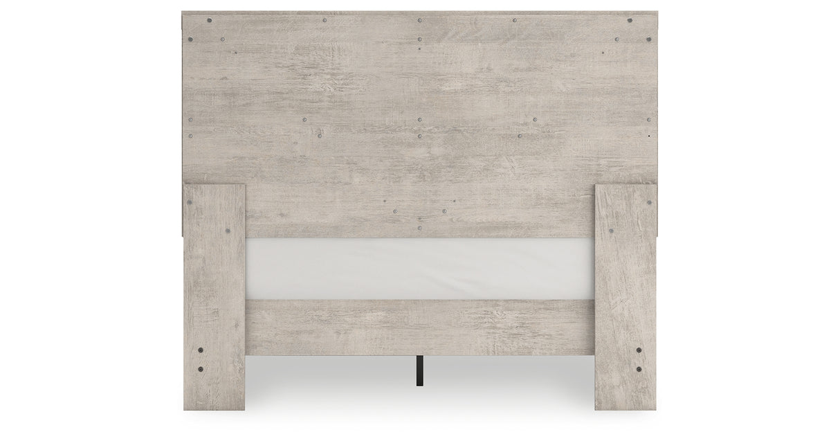 Shawburn Queen Crossbuck Panel Headboard with Dresser in Whitewash from Ashley - Luna Furniture