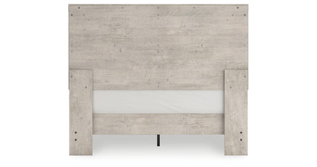 Shawburn Queen Crossbuck Panel Headboard with 2 Nightstands in Whitewash from Ashley - Luna Furniture