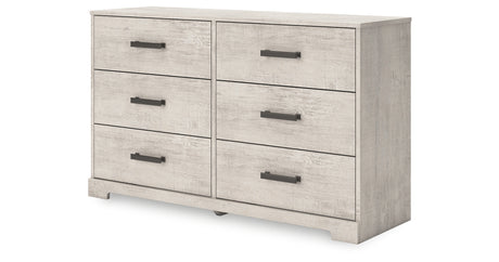 Shawburn Whitewash Dresser from Ashley Furniture - Luna Furniture