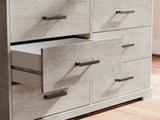 Shawburn Whitewash Dresser from Ashley Furniture - Luna Furniture