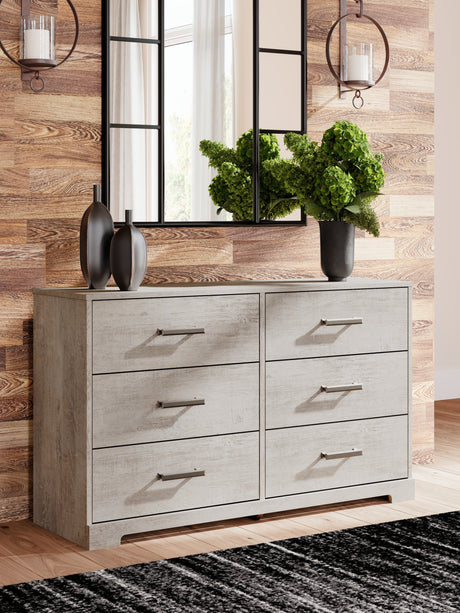 Shawburn Whitewash Dresser from Ashley Furniture - Luna Furniture