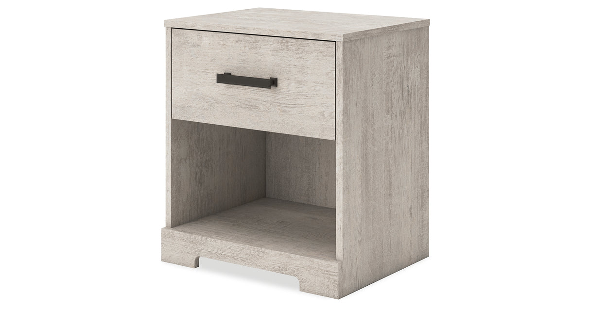 Shawburn Whitewash Nightstand from Ashley - Luna Furniture