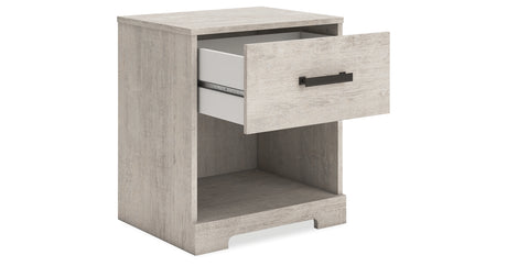 Shawburn Whitewash Nightstand from Ashley - Luna Furniture