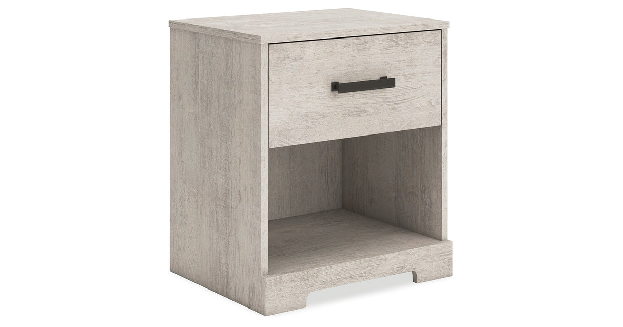 Shawburn Whitewash Nightstand from Ashley - Luna Furniture