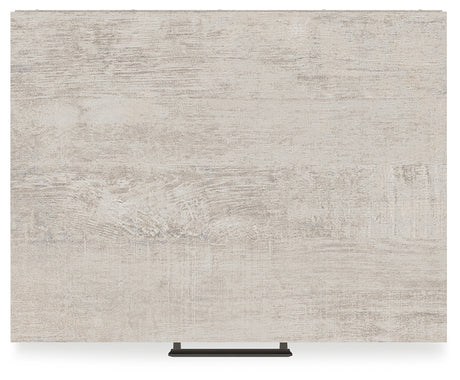 Shawburn Queen Platform Bed with Dresser and Nightstand in Whitewash from Ashley - Luna Furniture
