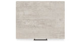 Shawburn Queen Crossbuck Panel Headboard with 2 Nightstands in Whitewash from Ashley - Luna Furniture