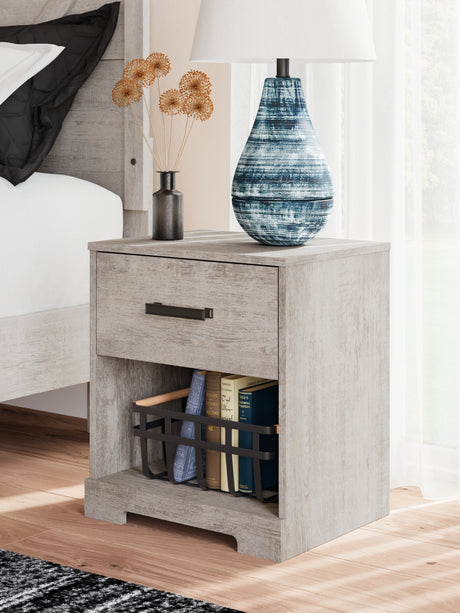 Shawburn Whitewash Nightstand from Ashley - Luna Furniture