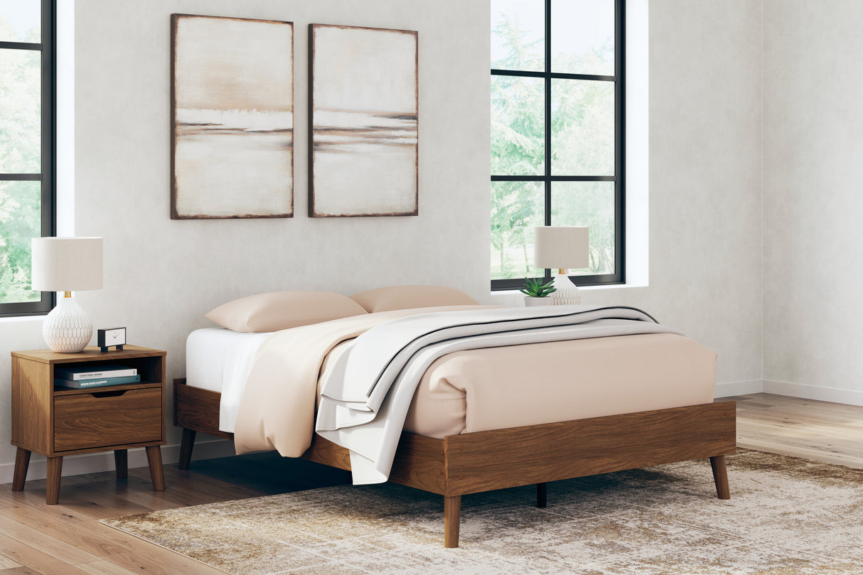 Fordmont Auburn Full Platform Base Bed from Ashley Furniture - Luna Furniture